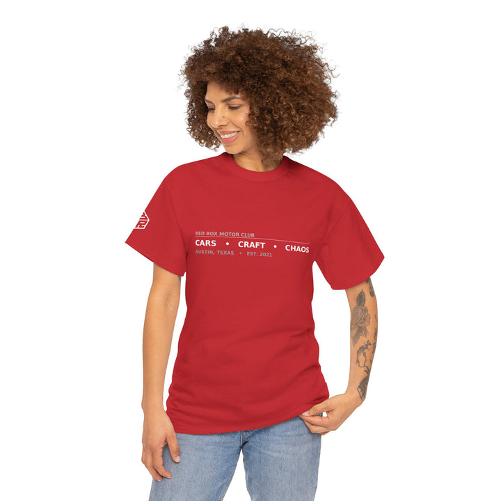 “Red Box Motor Club” Tee