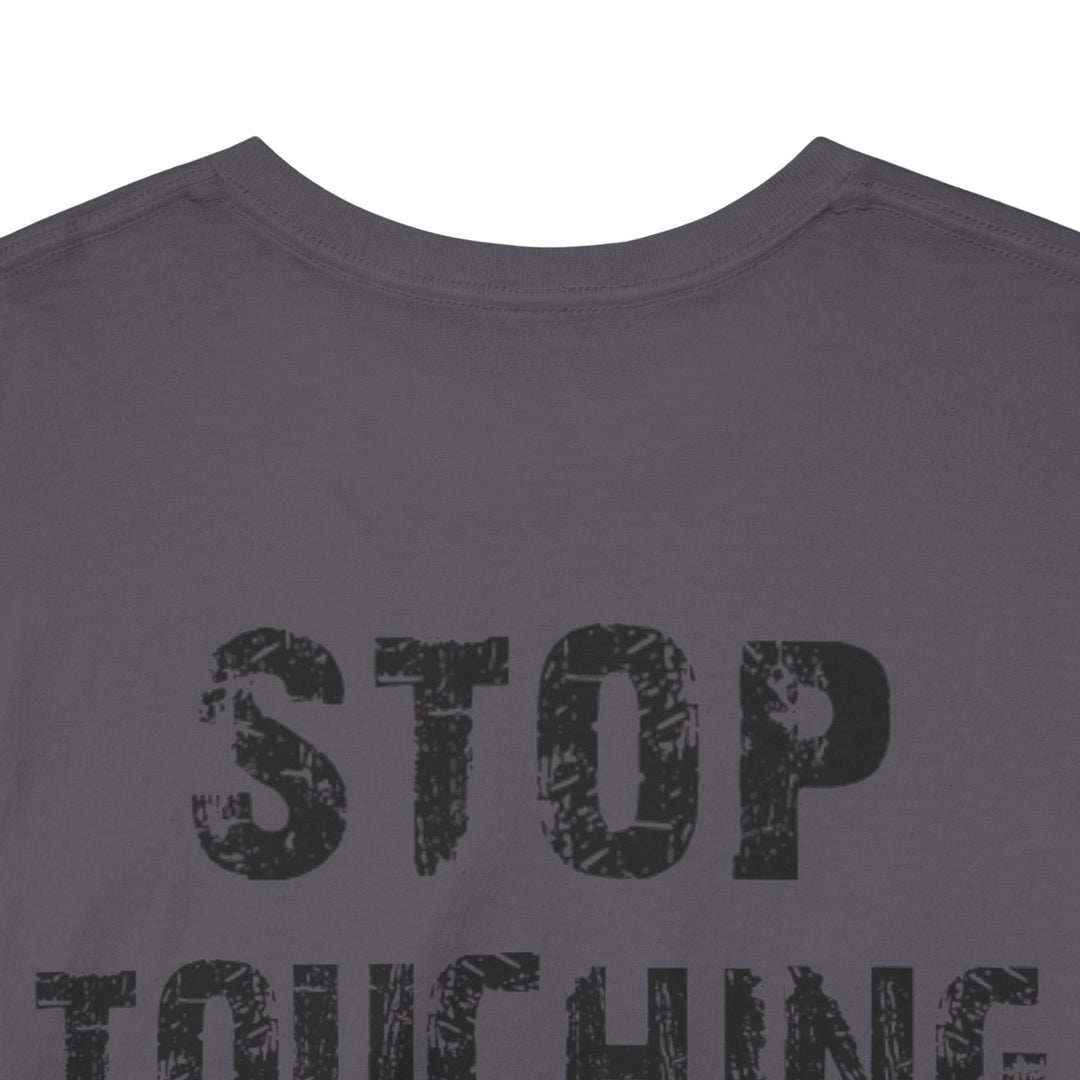 “Stop Touching the Paint” Tee