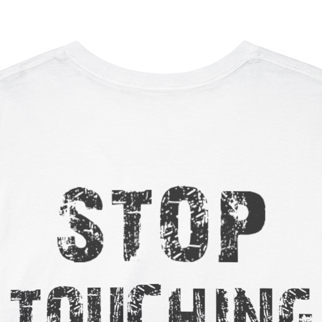 “Stop Touching the Paint” Tee